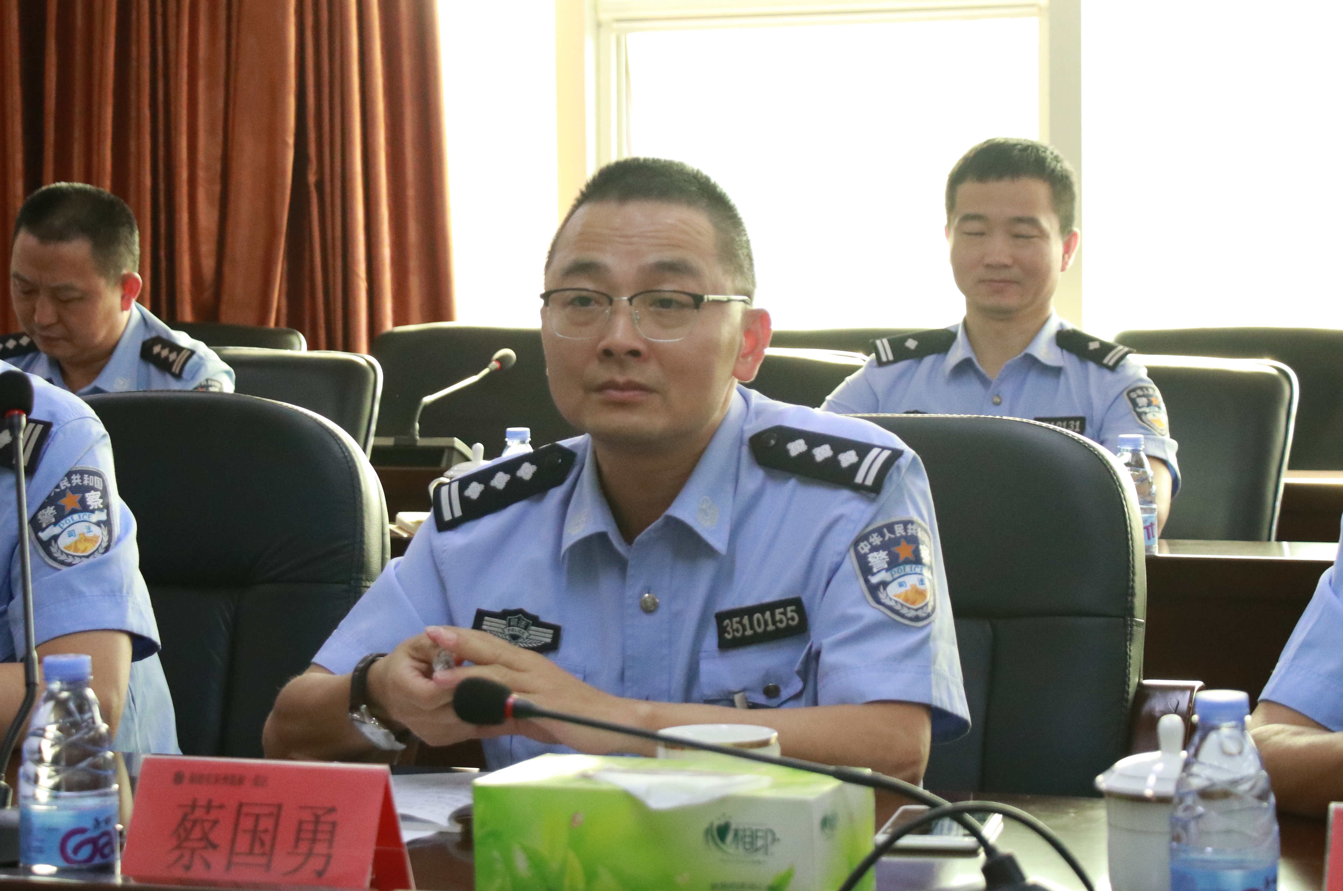 一监区监区长蔡国勇